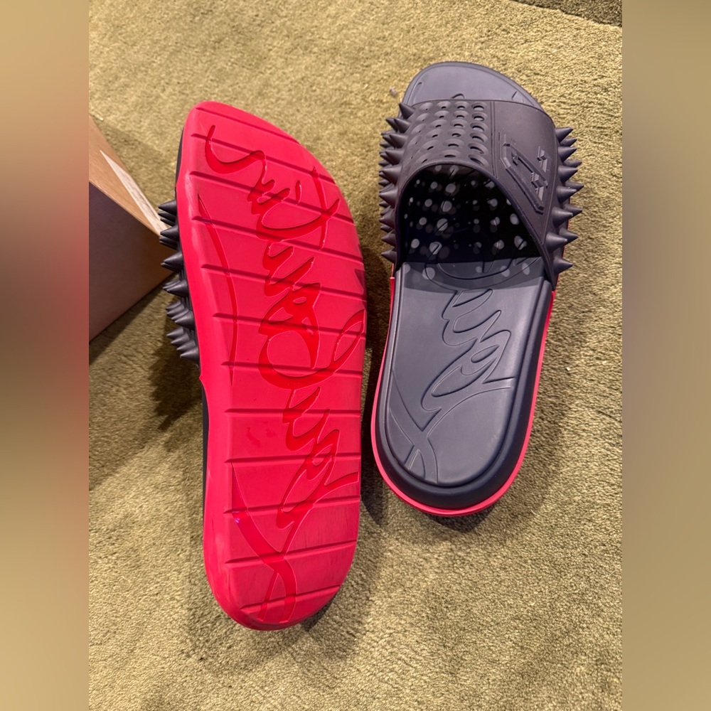 Christian Louboutin 🥶 Marine Spiked Slides
